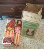 (2) Beautiful Crissy doll in box and Nascos