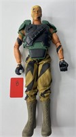 Blond GI Joe in Camo Pants and Tactical Vest