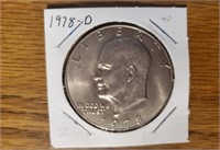 1978-D Eisenhower One Dollar
