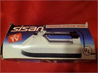 Sisan French Steam Iron, as seen on TV, NEW