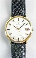 Omega De Ville Automatic Gold Dial Quartz Watch