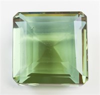 94.35ct Emerald Cut Brown to Green Alexandrite GGL