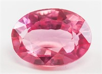 11.25ct Oval Cut Natural Padparadscha Sapphire GGL