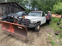 1999 Dodge Ram 3500 Truck w/ Plow