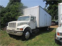 2001 International 4900 S/A Box Truck,