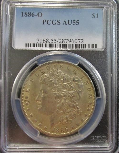 GRADED COINS ONLY ONLINE AUCTION