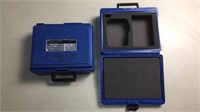 Two 10x8.5x3" storage cases