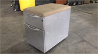 24x15x23" rolling cabinet, bottom drawer stuck