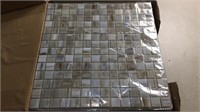 20 sheets of glass tile