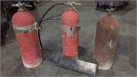 Fire extinguishers/CO2 tank