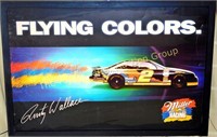 Miller Racing Rusty Wallace Lighted Sign
