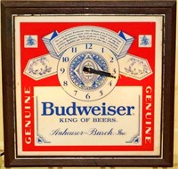 Budweiser Lighted Clock