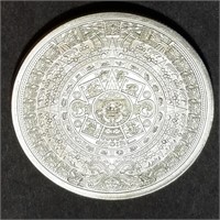 2018 Mexico Aztec Calendar - .999 Silver BU 1 OZT