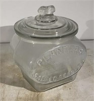 Vintage Planter Peanuts Store Counter Jar