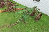 JOHN DEERE 1 BOTTOM TRAILER PLOW WITH CULTER