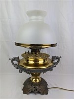 Antique Bradley & Hubbard Hurricane Lamp