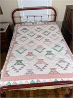 80in X 64in Flower Basket Pattern Quilt