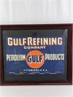 Gulf Refining Co Frames Advertising