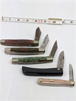 Five Vintage Pocket Knives