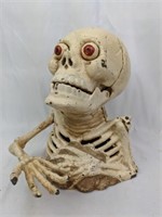 Vintage Cast Iron Skeleton Bank