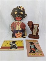 4 Pieces of Vintage Black Americana