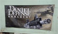 Vinyl Daniel Defense Advertising Banner