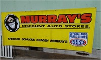 Vinyl Murray's Auto Stores Advertising Banner