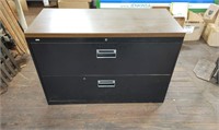 2 Drawer Metal Lateral File Cabinet