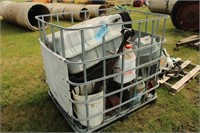 Tote of Truck Parts