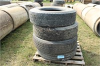 (4) 295/75/22.5 Used Tires #