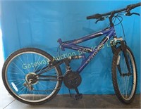 Triton Dual Suspension Bike Approx 15 in Need Seat