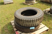 (2) 295/75/22.5 Used Tires #