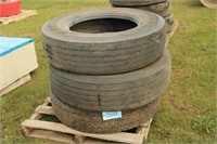 (3) 275/80/22.5 Used Tires #