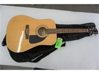 ACOUSTIC FENDER 6 STRING MODEL FA100 WITH CASE