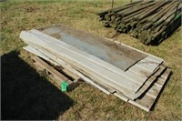 Pallet of Used Tin Sheets