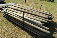 Pallet of 3" x 92" Posts