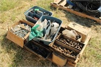 Pallet of Bolts & Hardware, Lag Bolts, Washers &