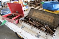 (2) Tool Boxes of Puller Pieces & Bushing Pushers