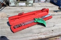 Snap-On 3/8 Torque Wrench w/ Case