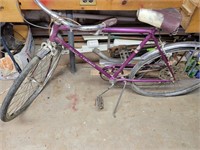 Schwinn Collegiate Bike - Purple - needs tires