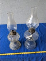 Pair of Kerosene Lamps