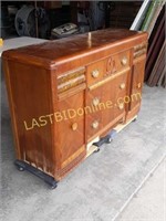 Vintage Waterfall Dresser