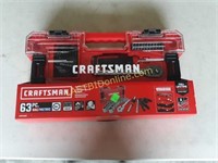 New Craftsman 63 pc. Mechanics Tool Set