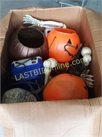 Box of Halloween Decor