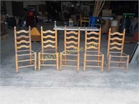 5 Wooden Chair Frames