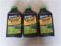 3 Bottles Lawn Weed Killer