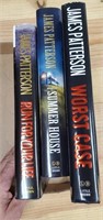 James Patterson hard cover books