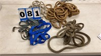 Assorted Ropes and Straps