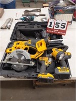 5-Piece DeWalt Tool Kit w/Case