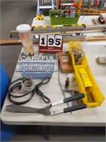 Assorted Tools, Bins & Items